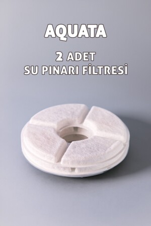 Yedek Suluk filtresi Otomatik Kedi Suluğu Yedek Filtresi ve Su Çeşmesi Pınarı Filtresi 2 'li FLT-02 - 1