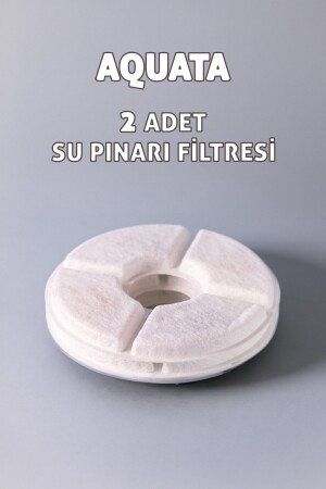 Yedek Suluk filtresi Otomatik Kedi Suluğu Yedek Filtresi ve Su Çeşmesi Pınarı Filtresi 2 'li - 1