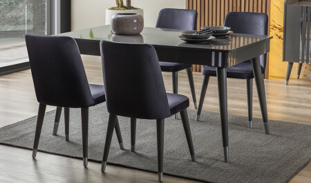 مجموعة طاولة الطعام من 