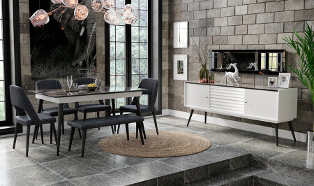 غرفة الطعام من مدينة مونز-فانيسا - Cadde Yıldız