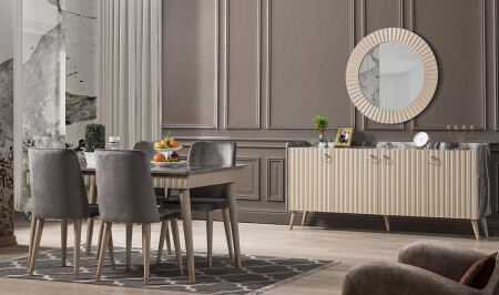 غرفة الطعام من (منز ماكارون) - Cadde Yıldız