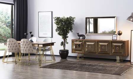 غرفة الطعام الفاخرة من 