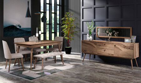 غرفة الطعام من (منز بنتلي) - Cadde Yıldız