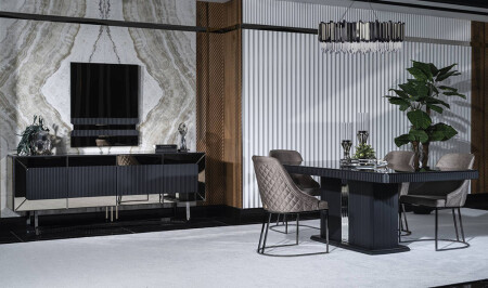 غرفة الطعام الفاخرة من طراز 