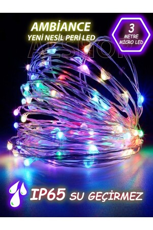 Yeni Nesil 3 Metre 30 Ledli Rgb Peri Led Işık - Alshop