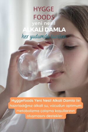 Yeni Nesil Alkali Damla No:3 Detox Yüksek Antioksidanlı Ph Arttırıcı Su Içmeye Yardımcı - 5