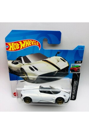 Yeni - New 17 Pagani Huayra Roadster Mini Araba 1:64 Ölçek Hotwheels Marka 2/10 - 2