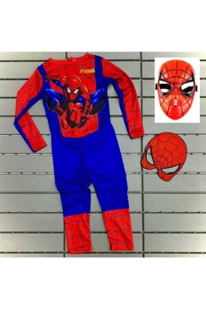 Yeni Örümcek Adam 2 Maskeli Kostüm - 1