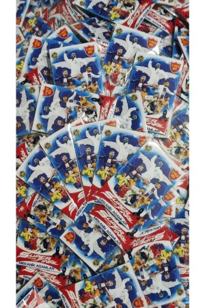 Yeni Sezon Mekanik Adamlar Mart Serisi Futbolcu Kartları 50 Poşet 150 Adet - Süper Final