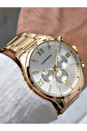 ساعة يد الرجال المعدنية من موسم جديد من MNZ + مبيع مضمون CPS58545290 - Choppers