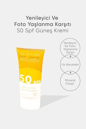 Yenileyici Ve Foto Yaşlanma Karşıtı 50 Spf Güneş Kremi Mineral Filtreli 75 Ml IVN33G - 2