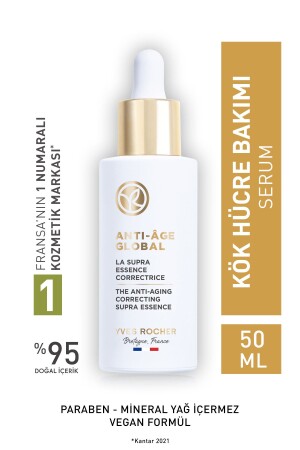 Yenileyici Yaşlanma Karşıtı Bitkisel Kök Hücre Bakımı Anti-age Global- C Vitamini & Meyankökü -serum 37985 - 3