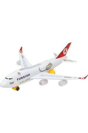 Yerde Gezen Pilli Işıklı Airline Uçak 747 Ch-132tk 28380128380 - 5