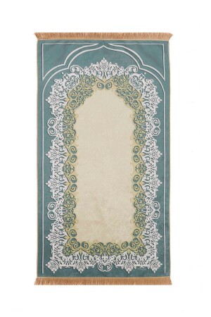 فرشة صلاة من السجاد الخضراء - Bursa İpek