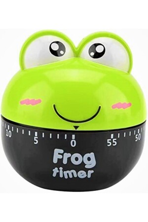 Yeşil Mekanik Frog Timer 60 Dakika Sevimli Zamanlayıcı SDT20004TİME - 3
