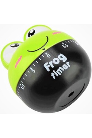 Yeşil Mekanik Frog Timer 60 Dakika Sevimli Zamanlayıcı SDT20004TİME - 5
