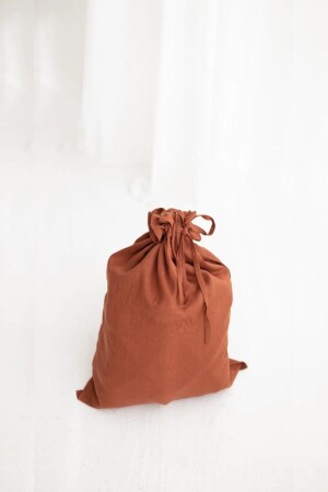 حقيبة الخبز من اللن المغسله من MNZ، حقيبة الخبز من اللن الخام، حقيبة الخضروات، حقيبة الفاكهة MYLN00MS030 - miyolin