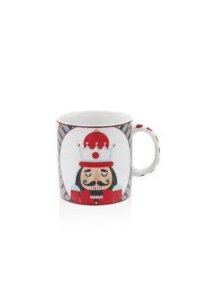 Yılbaşı Nutcracker Kurşun Asker Stoneware Kupa 300ml New043 - 2