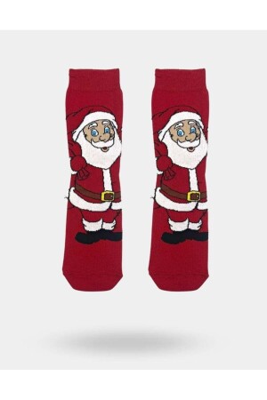 Yılbaşı Temalı Noel Baba Çorap Unisex - 3