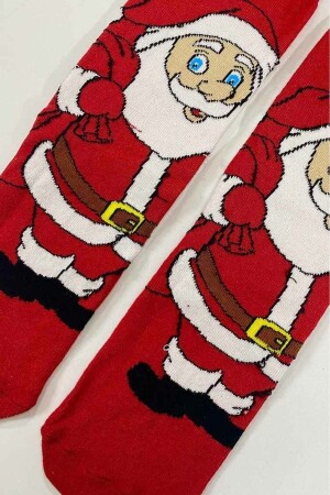 Yılbaşı Temalı Noel Baba Çorap Unisex - 4