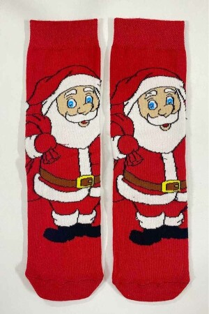 Yılbaşı Temalı Noel Baba Çorap Unisex - 5