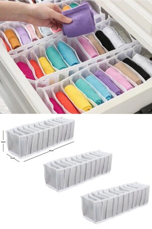 Yıldız Beyaz Small(s) Boy 11 Gözlü Çekmece Düzenleyici - Özlem Toys