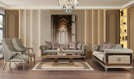 Yıldız Gold-Sofa-Set - 1