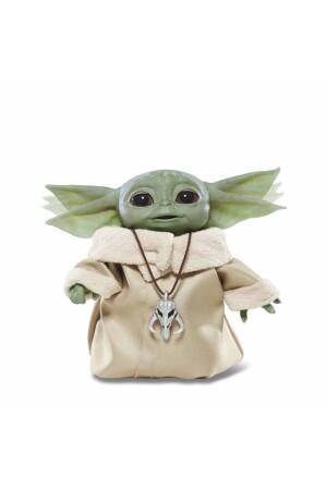 Yılın Ilk Fırsatları - Star Wars The Child Animatronic Baby Yoda F1119 - ™ Beyaz At® - 3