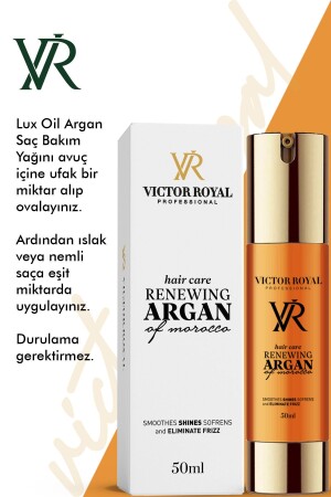 Yıpranmış Ve Kuru Saçlar Için Argan Yağı 50ml. 8684415818256 - 3