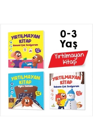 Yırtılmayan Kitap Seti - Ceviz - 2