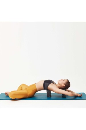Yoga Blok Ve Fıstık Masaj Topu Seti Yoga Bloğu Ve Dual Roller Seti Egzersiz Seti - 7