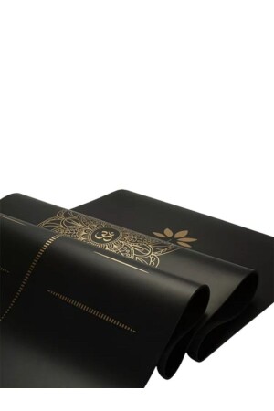 Yoga Matı Premium Quality Gold-black Series 5 Mm - 3
