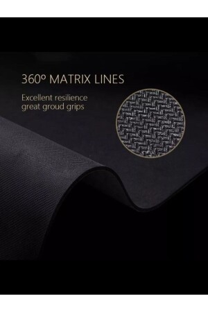 Yoga Matı Premium Quality Gold-black Series 5 Mm - 6