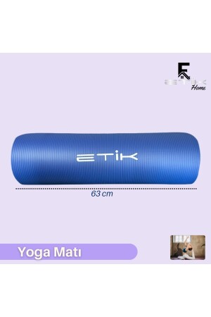 Yogamatte 8 mm Yogamatte mit Tragegurt ETK100000 - 3