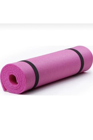 Yogamatte und Sportmatte rosa mit 10 mm Tragegurt Pilates Fitness mayn0636362 - 1