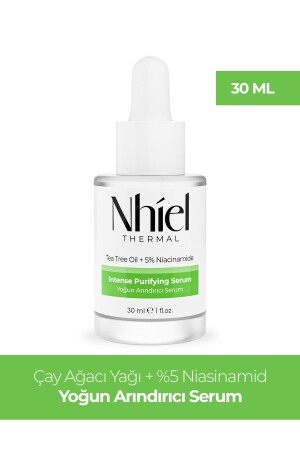 Yoğun Arındırıcı Serum 30 ml (Çay Ağacı Yağı - %5 Niasinamid) NT102 - 1