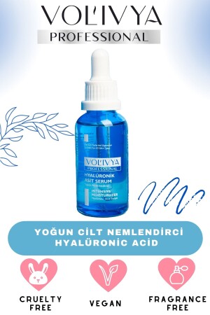 Yoğun Cilt Nemlendirci Hyalüronic Acid Ve Sıkılaştırıcı Serum 30 ml ( B5 Niacinamide Aloe Vera ) Vh - 2