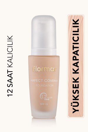 Yoğun Kapatıcı Su Bazlı Fondöten (SOĞUK ALT TON) - Perfect Coverage Foundation -106 - 8690604085941 - Flormar