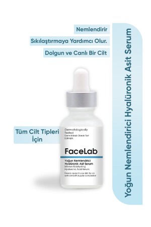 Intensiv feuchtigkeitsspendendes Hyaluronsäure-Serum 30 ml 8682835473116 - FaceLab