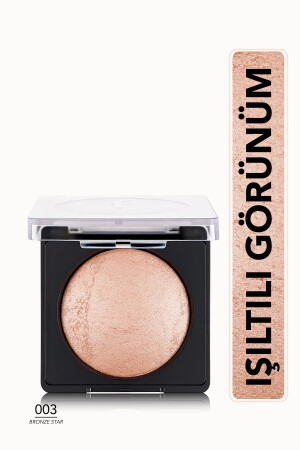 Yoğun Pigmentli Aydınlatıcı - Illuminating Powder - 003 Bronze Star - 8682536053372 0111161 - 2