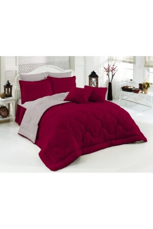 YORGAN - BATTAL BOY - KİNG SİZE - PAMUKLU RANFORCE KUMAŞ - Sens Moi