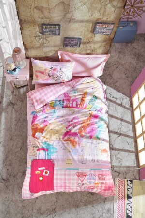 Young Room Einzelbettbezug-Set Escape Pink 8680108044810 - 1