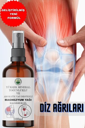 Yüksek Mineral Ve Aromatik Yağ Destekli Magnezyum Yağı (MAGNESİUM OİL) Ağrı Sprey 100 ml - 4