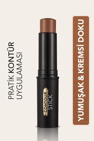 Yumuşak Dokulu Stik Kontür (ORTA TON) - Stick Contour - 002 Medıum - Flormar
