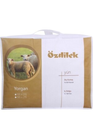 Yün Yorgan Çift Kişilik 195x215 - Özdilek