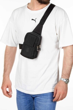 Yuppy Club Taillen-Umhängetasche mit Handyfach, Brusttasche, täglicher Bodybag yuppy501 - 1