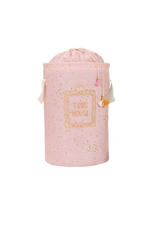 Yuvarlak Torbalı Kız Bebek Odası Çok Amaçlı Oyuncak-kirli Çamaşır Sepeti baby-kız bebek - Faiend