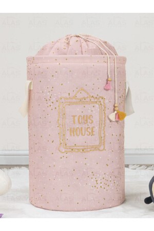 Yuvarlak Torbalı Oyuncak-Kirli Çamaşır Sepeti 4270 - Smyak