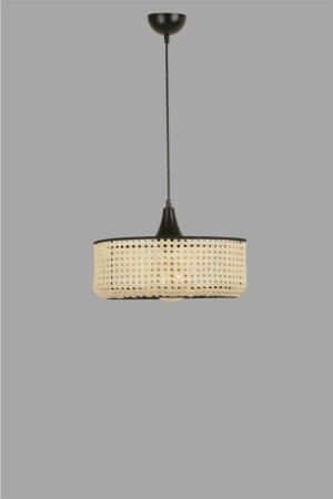 Zack Single Rattan Pendelleuchte Fabs 8573-9 - 2