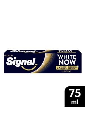 Zahnpasta White Now Gold Instant 3 Schichten Weißheit 75 ml - 2